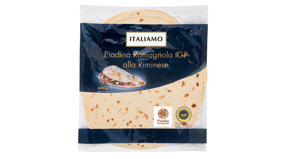Piadina Romagnola Igp alla Riminese