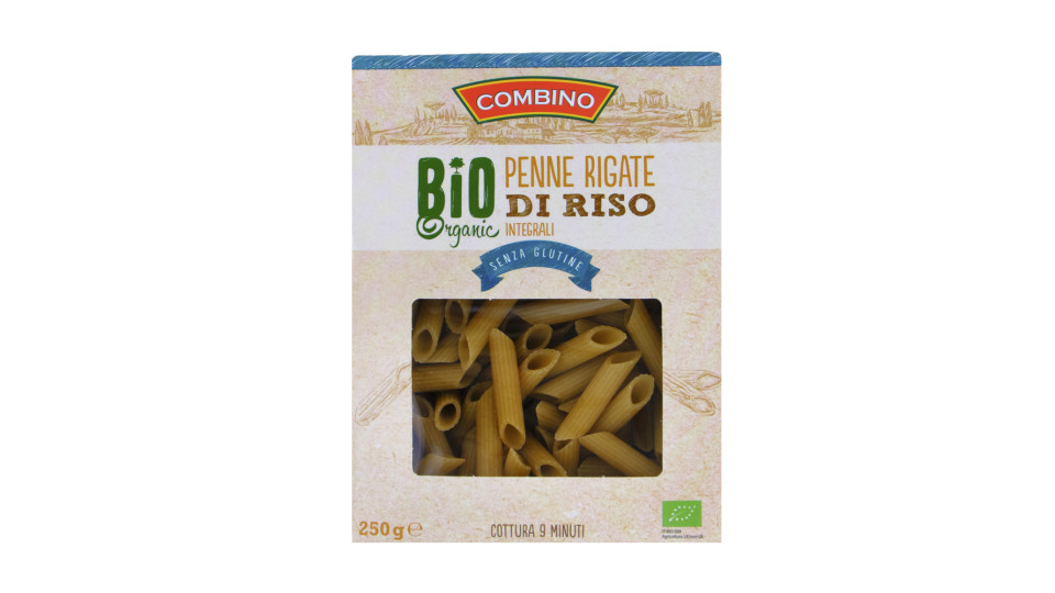 Penne Rigate di Riso Integrali senza Glutine