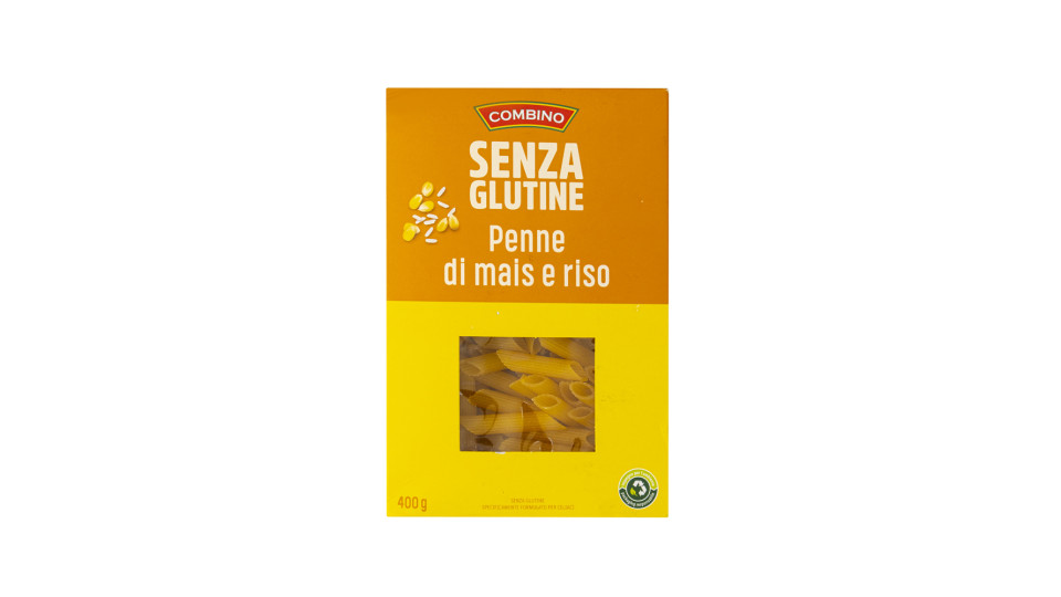 Penne Rigate di Mais e Riso senza Glutine