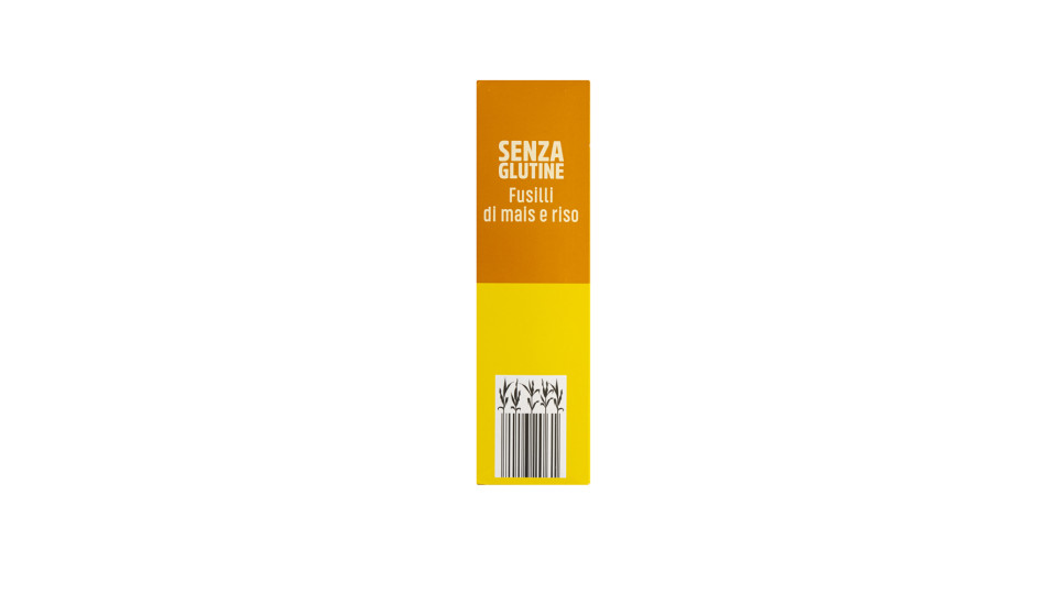 Fusilli di Mais e Riso senza Glutine