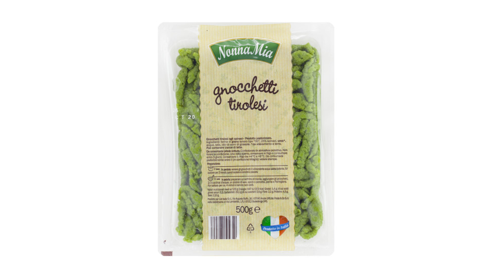 Gnocchetti Tirolesi agli Spinaci