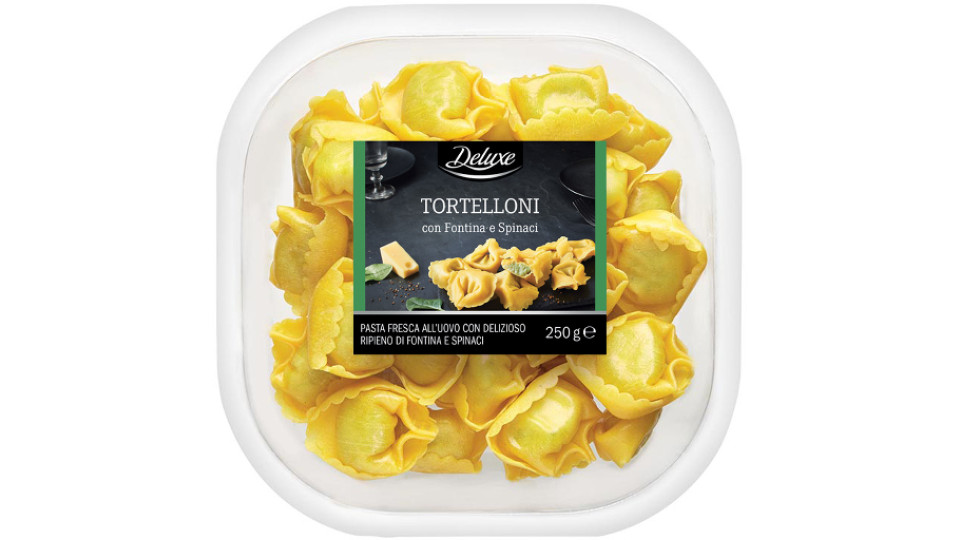 Tortelloni con Fontina e Spinaci