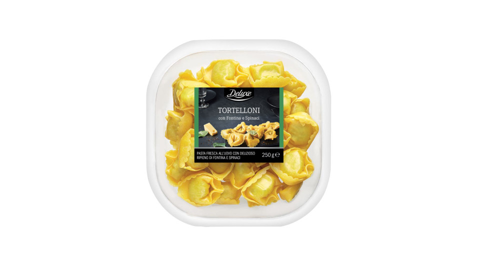 Tortelloni con Fontina e Spinaci