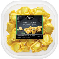 Tortelloni con Fontina e Spinaci