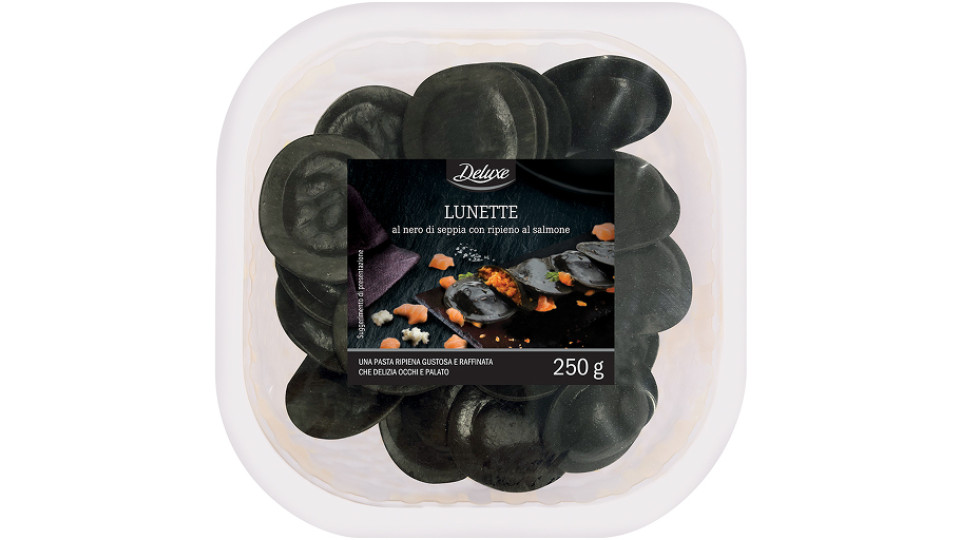 Lunette al Nero di Seppia e Salmone