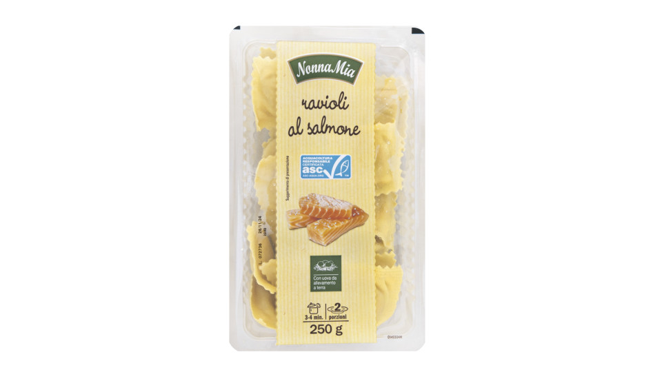 Ravioli al Salmone