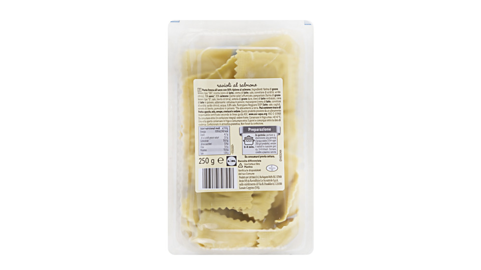 Ravioli al Salmone
