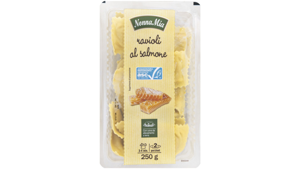 Ravioli al Salmone