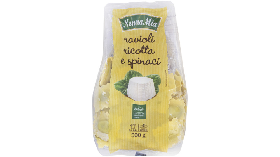Ravioli Ricotta e Spinaci