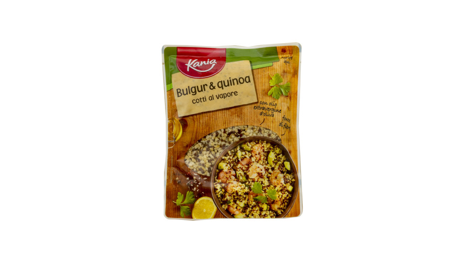 Mix di Cereali al Vapore Bulgur e Quinoa