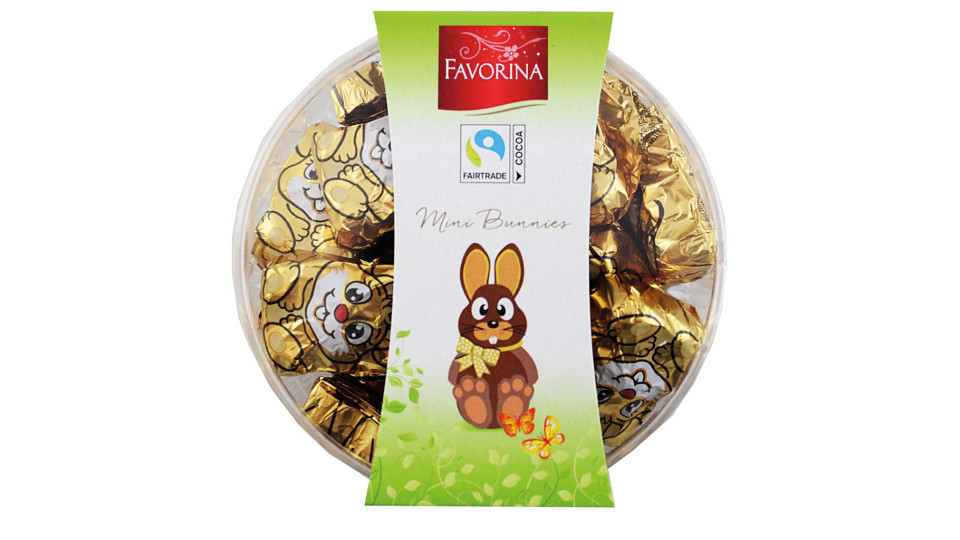 Mini Coniglietti Pasquali di Cioccolato al Latte