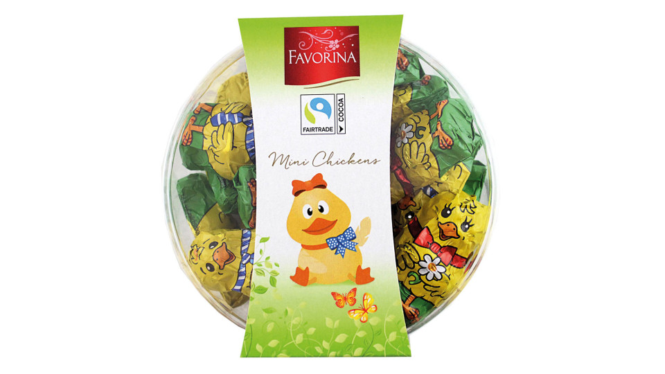 Mini Pulcini Pasquali di Cioccolato al Latte