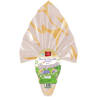 Uovo di Cioccolato Bianco con Sorpresa