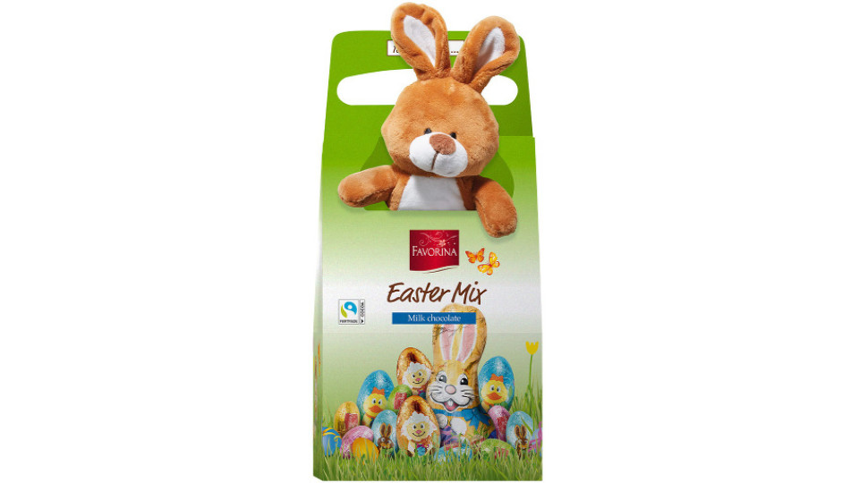 Animaletti di Peluche Vari con Cioccolatini