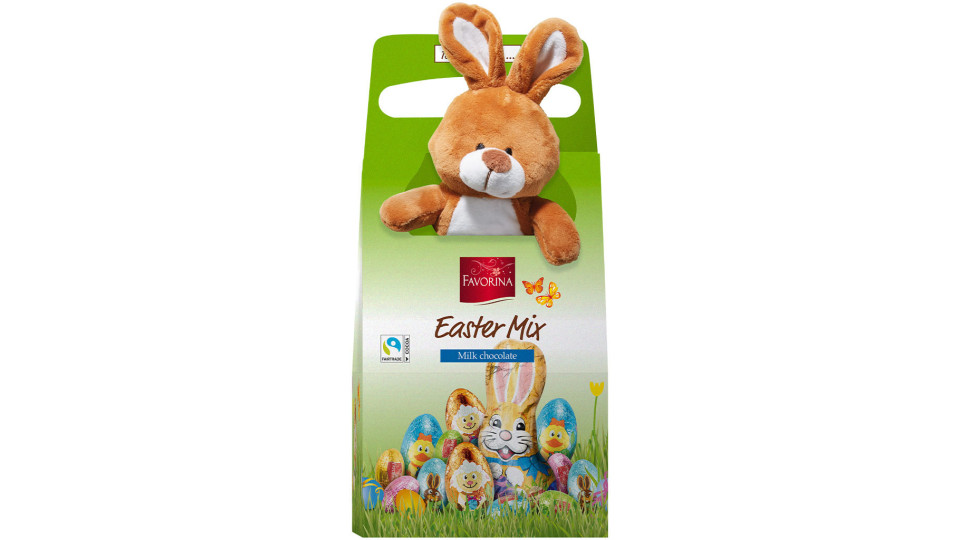 Animaletti di Peluche Vari con Cioccolatini