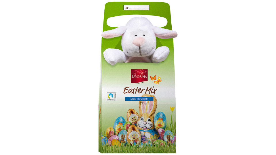 Animaletti di Peluche Vari con Cioccolatini