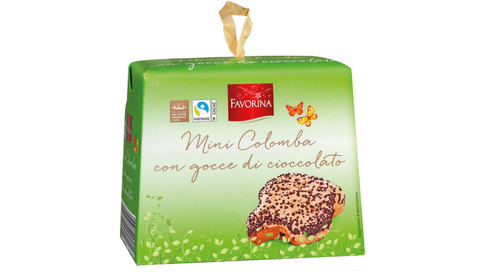 Mini Colomba con Gocce di Cioccolato