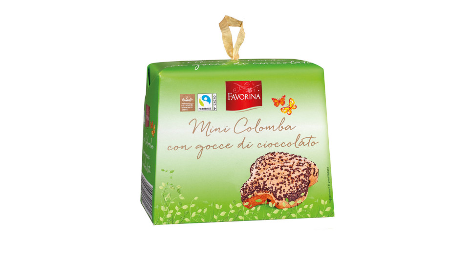 Mini Colomba con Gocce di Cioccolato