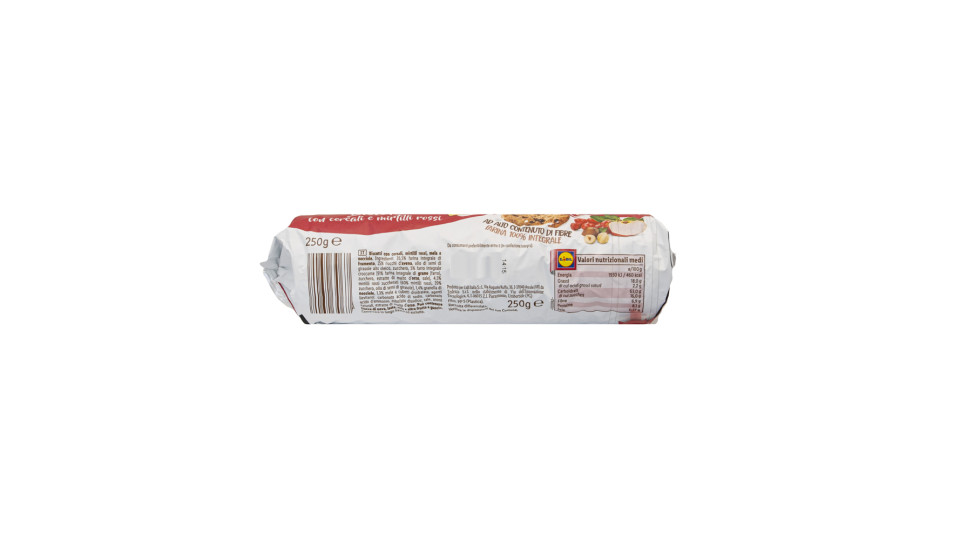 Biscotti con Cereali e Frutta