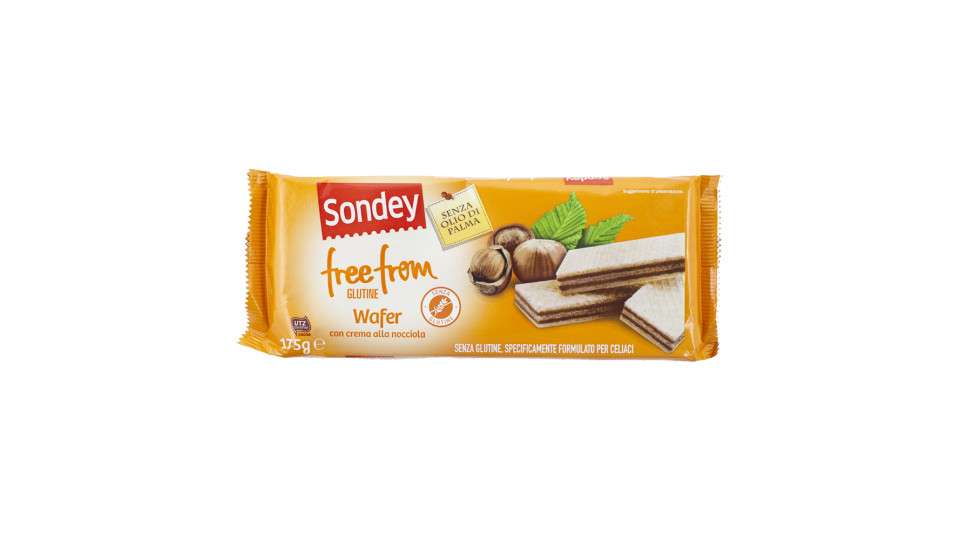 Wafer alla Nocciola senza Glutine