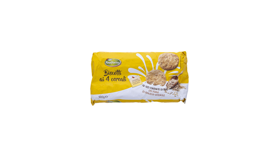 Biscotti con Cereali Ricchi di Fibra