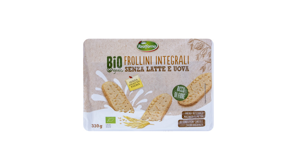 Frollini Integrali Biologici senza Latte e Uova