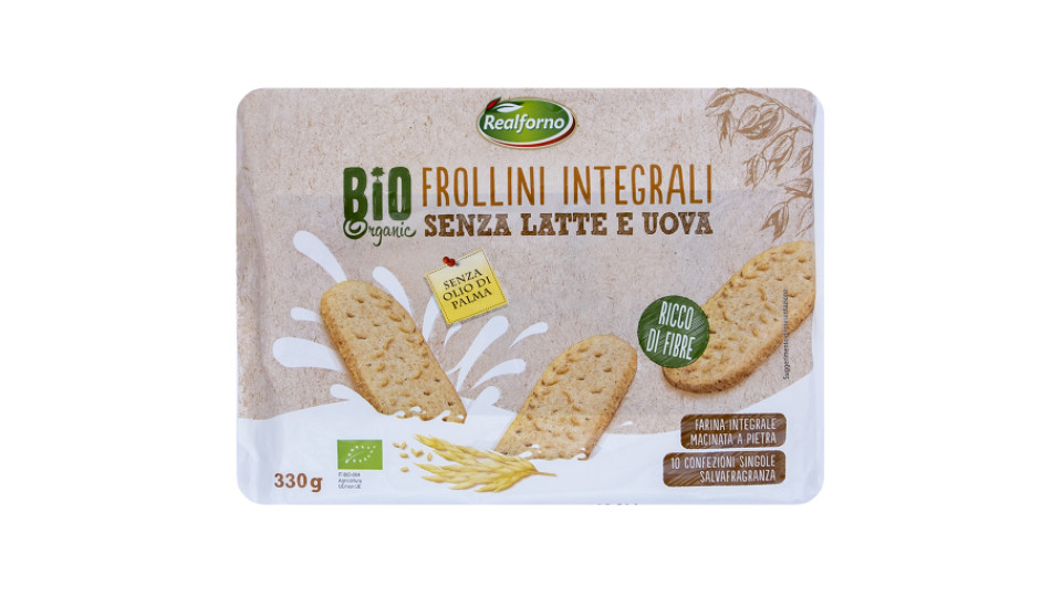 Frollini Integrali Biologici senza Latte e Uova