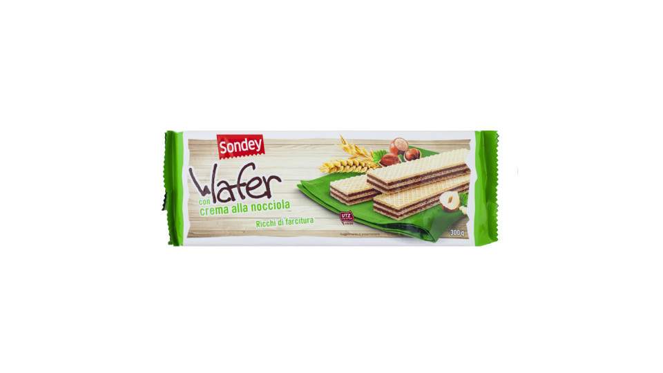 Wafer alla Nocciola