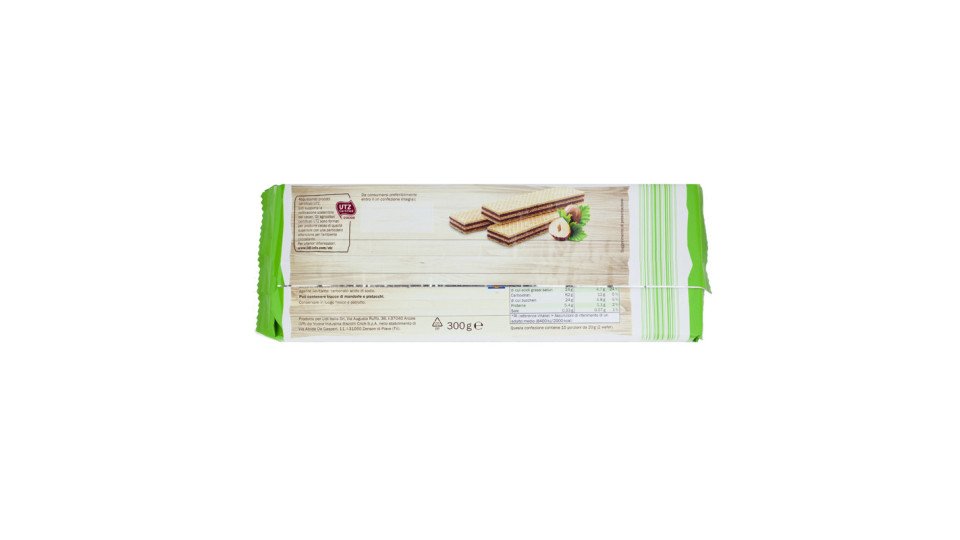 Wafer alla Nocciola