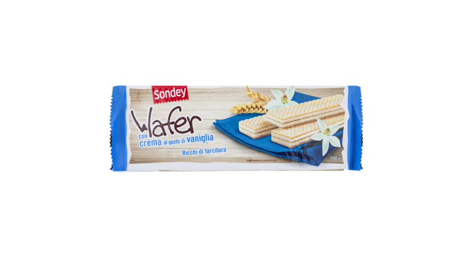 Wafer alla Vaniglia