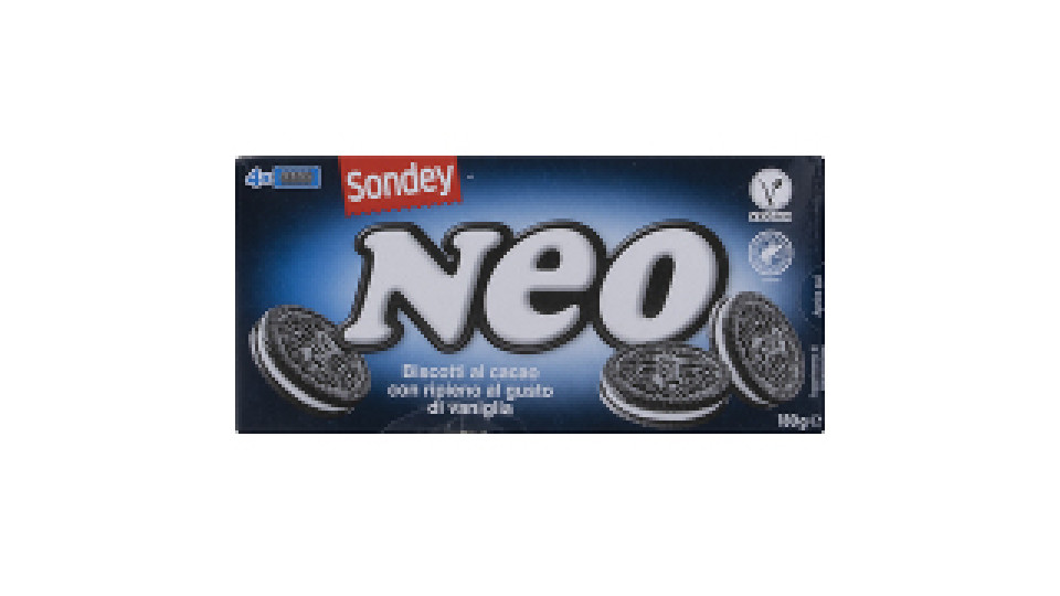 Neo Biscotti al Cacao e Crema Vaniglia Vegani