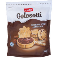 Biscotti Golosotti Ripieni con Crema alla Nocciola