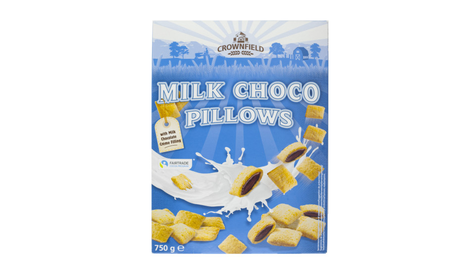 Cereali Ripieni al Cioccolato al Latte Milk Choco Pillows