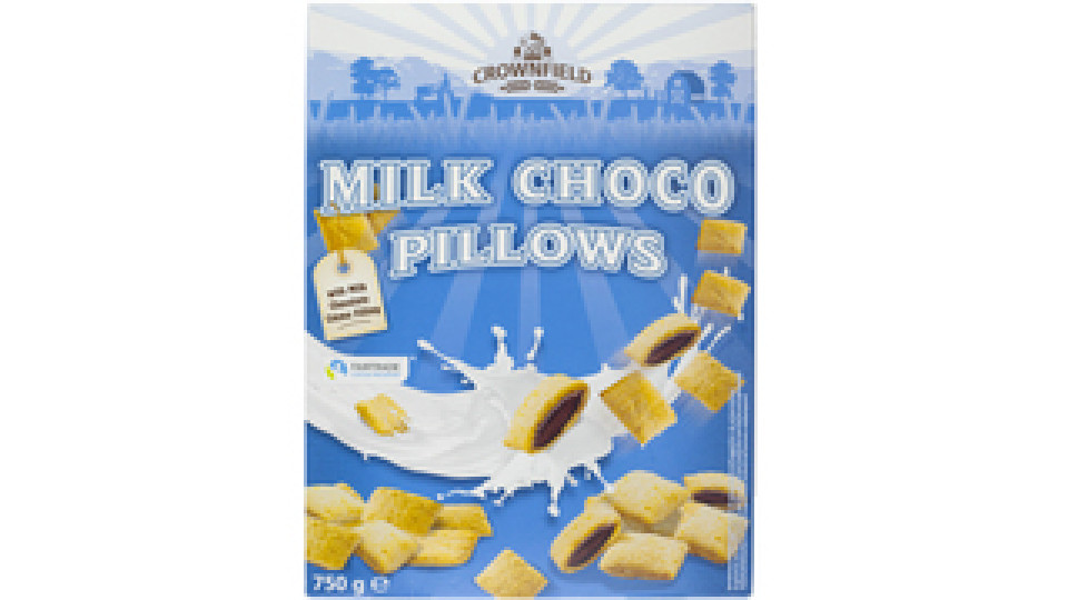 Cereali Ripieni al Cioccolato al Latte Milk Choco Pillows