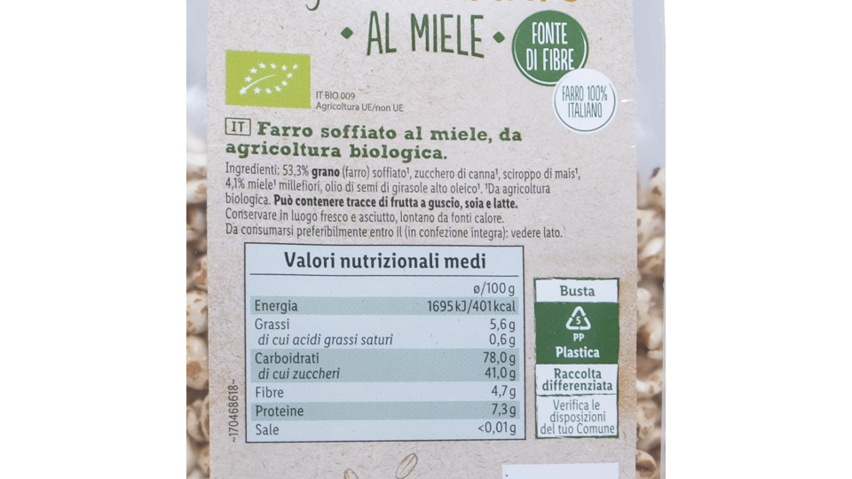 Farro Soffiato al Miele