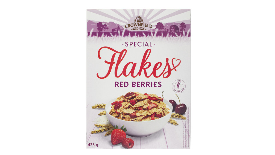 Fiocchi di Frumento e Riso con Frutti Rossi Special Flakes Red Berries