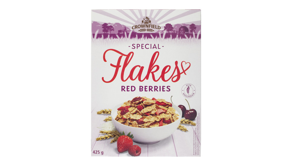 Fiocchi di Frumento e Riso con Frutti Rossi Special Flakes Red Berries