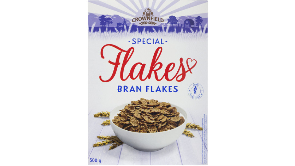 Fiocchi di Frumento Integrale con Crusca Special Bran Flakes