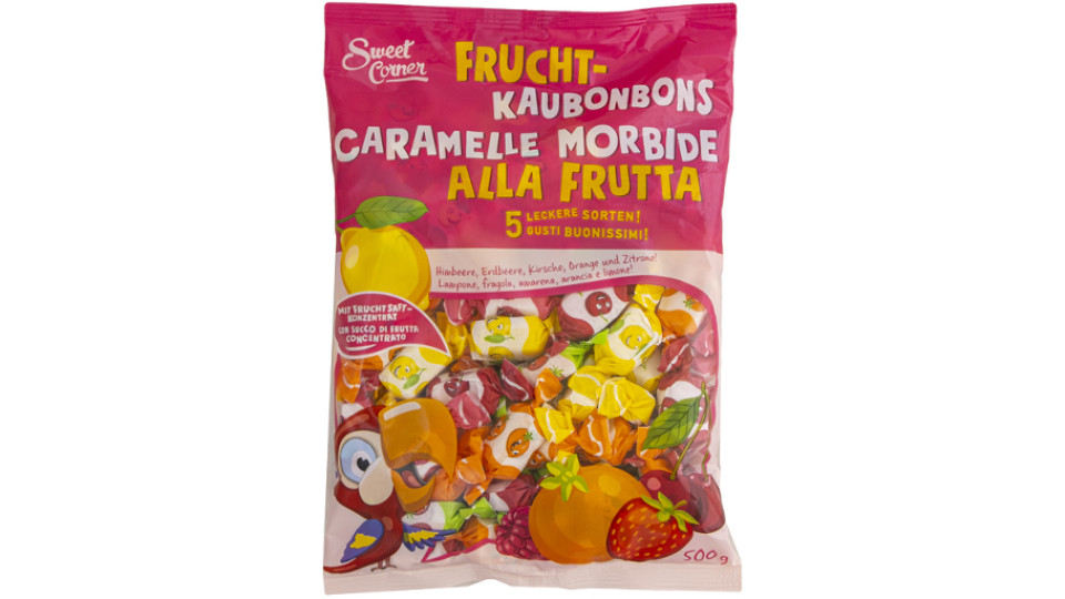 Caramelle Morbide alla Frutta