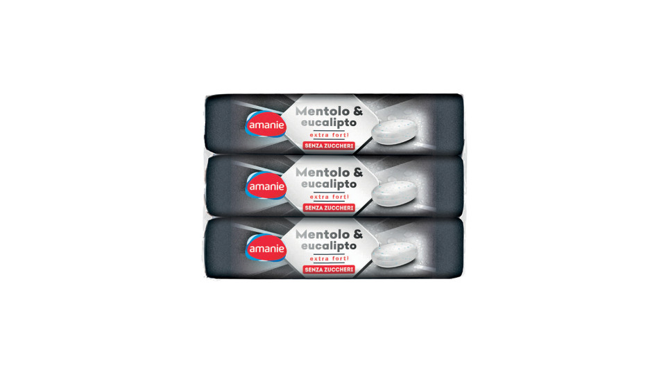 Caramelle Mentolo Eucalipto Extra Forti
