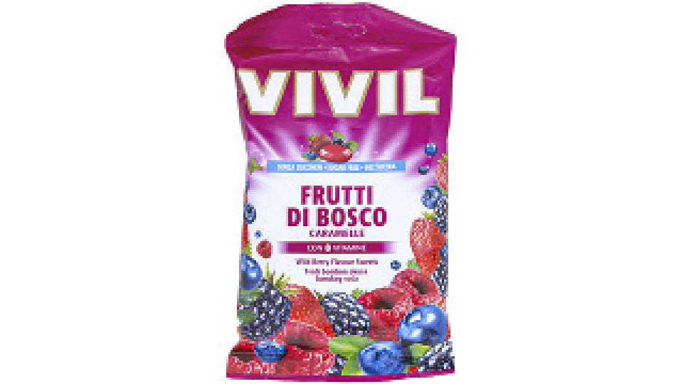 Caramelle Frutti di Bosco senza Zucchero