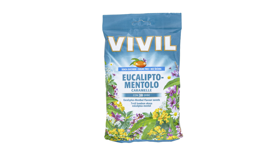 Caramelle Eucalipto Mentolo senza Zucchero