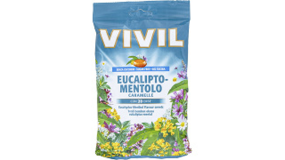Caramelle Eucalipto Mentolo senza Zucchero