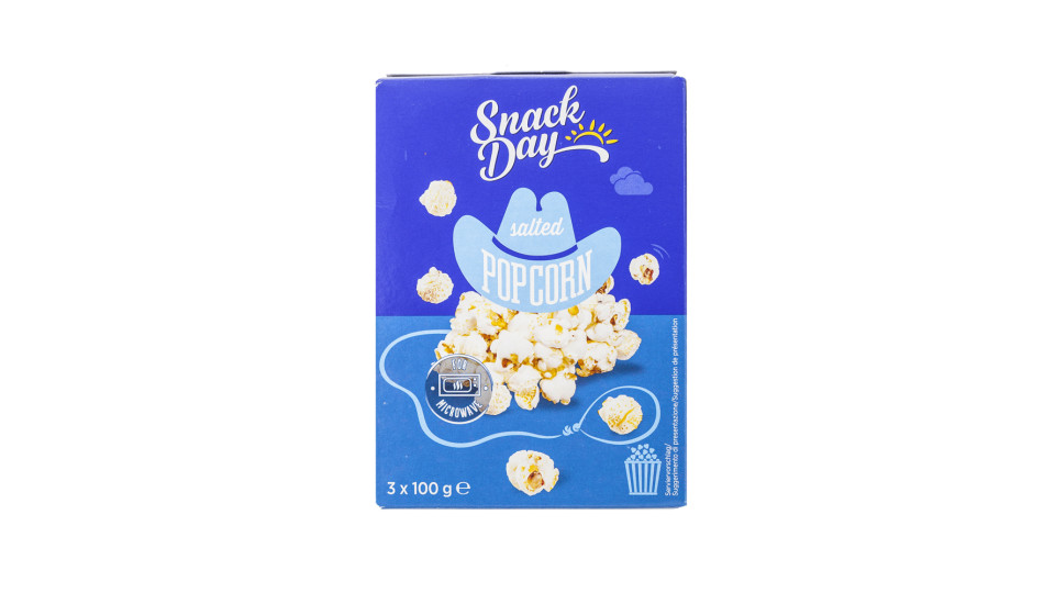 Popcorn Salati per Microonde