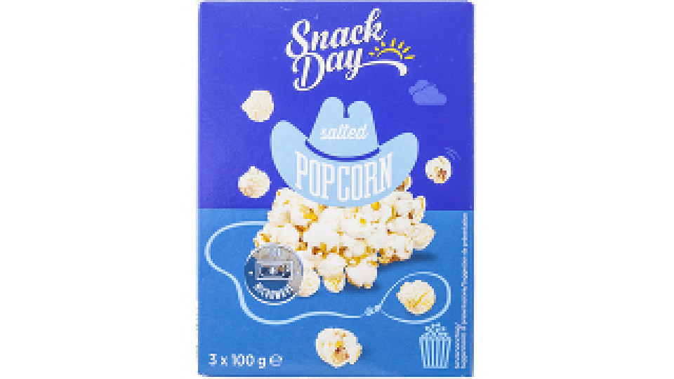 Popcorn Salati per Microonde