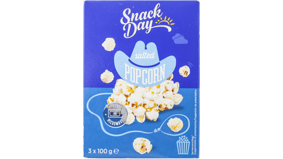 Popcorn Salati per Microonde