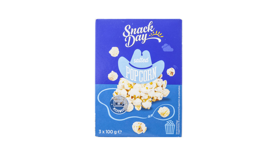 Popcorn Salati per Microonde