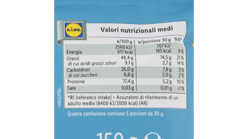 Anacardi Tostati Non Salati