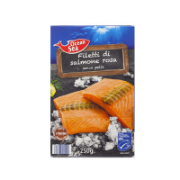 Msc Filetto di Salmone Rosa senza Pelle