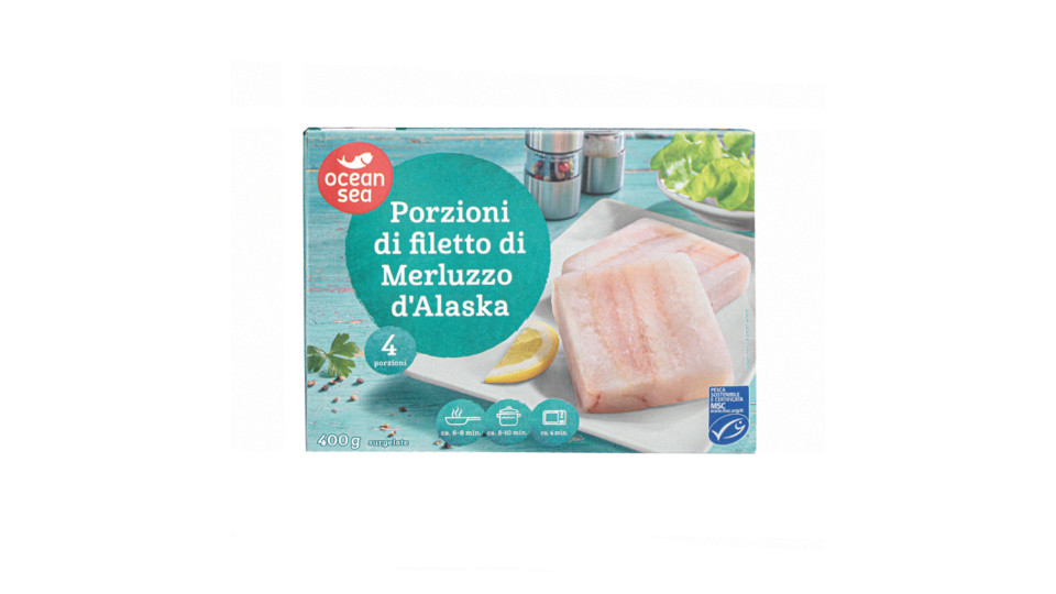Msc Filetti di Merluzzo in Porzioni